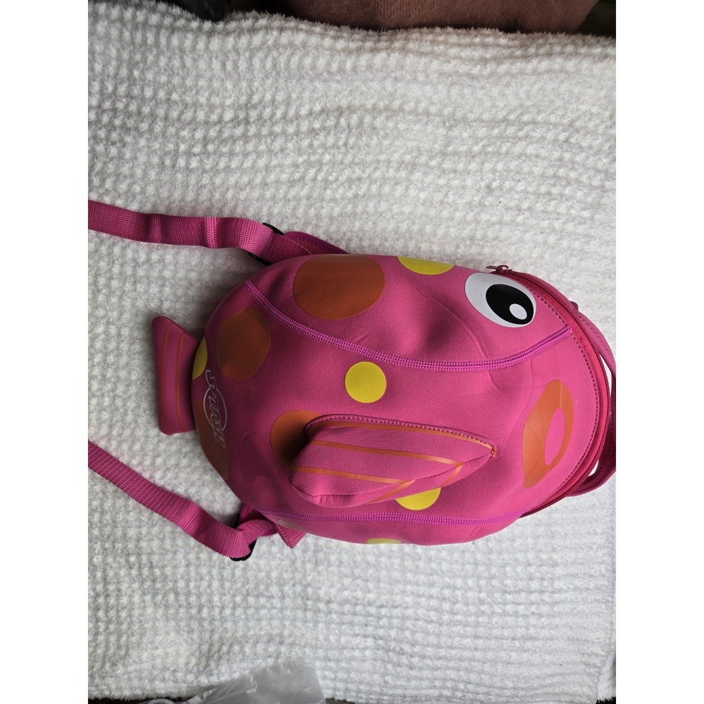 Splash Neoprene Kids Fish Mini Backpack Pink